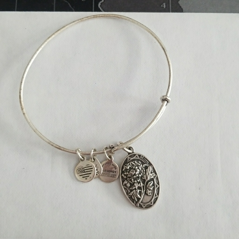Genuine Alex & Ani "Mom" Bracelet